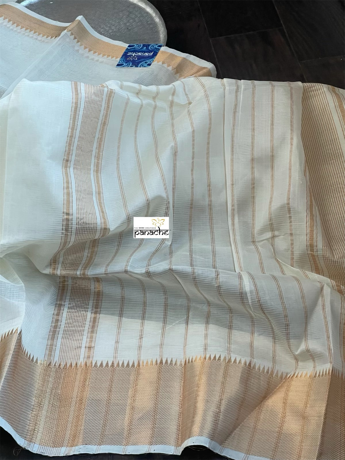 Mangalgiri Silk - Off White Cream