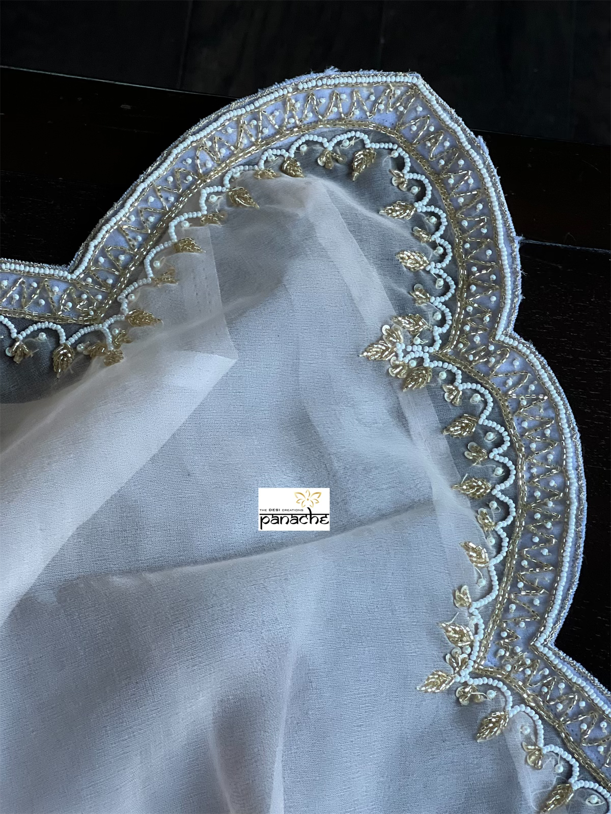 Designer Organza - Shaded Light Mauve