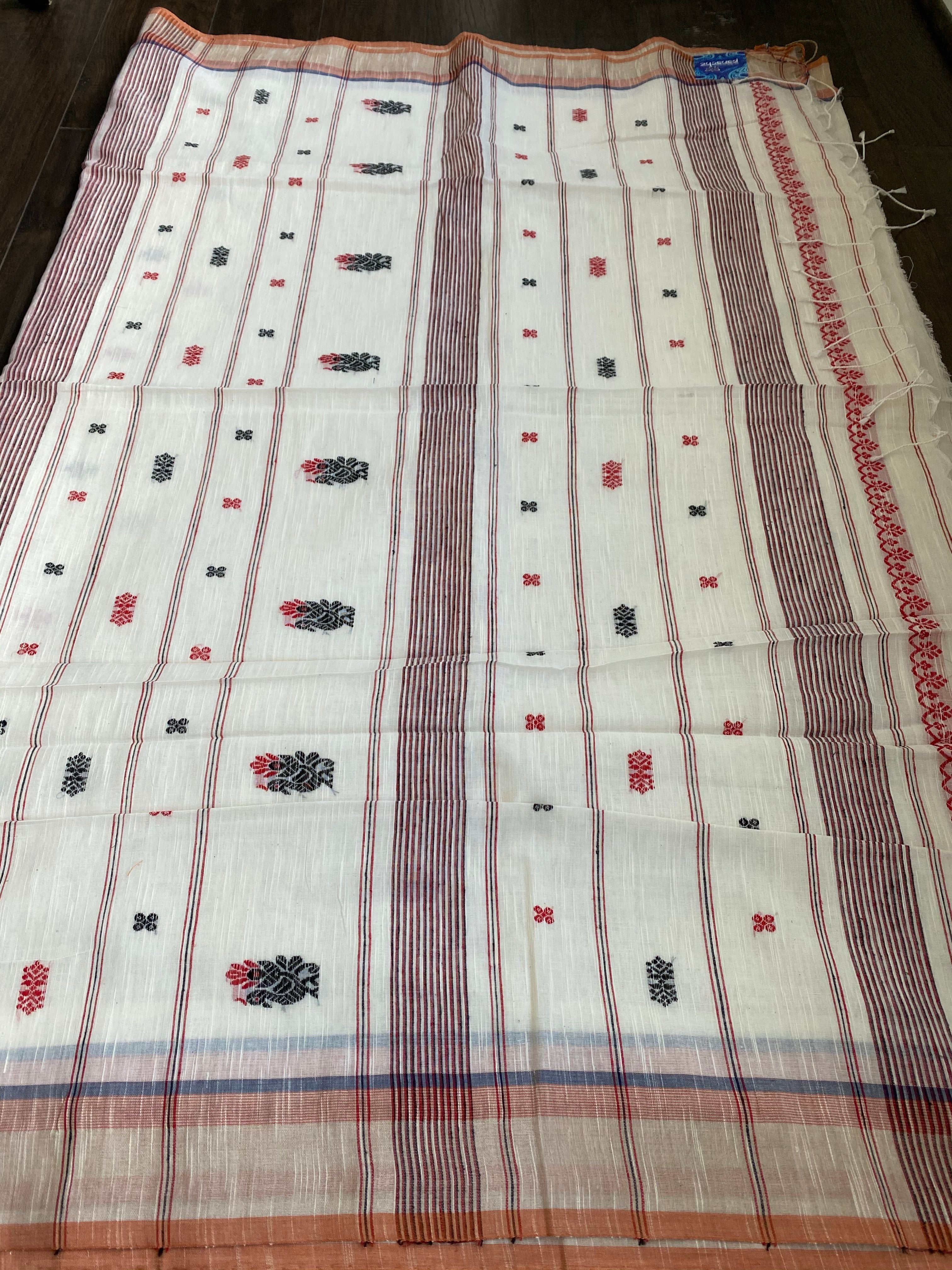 Pure Khadi Handloom - Offwhite Woven