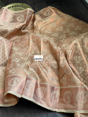 Silk Kanjivaram - Gold Beige