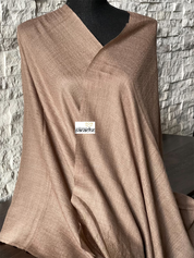 Kashmiri Stone Stole - Mocha Silver