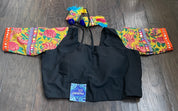 Designer Blouse - Black Yellow