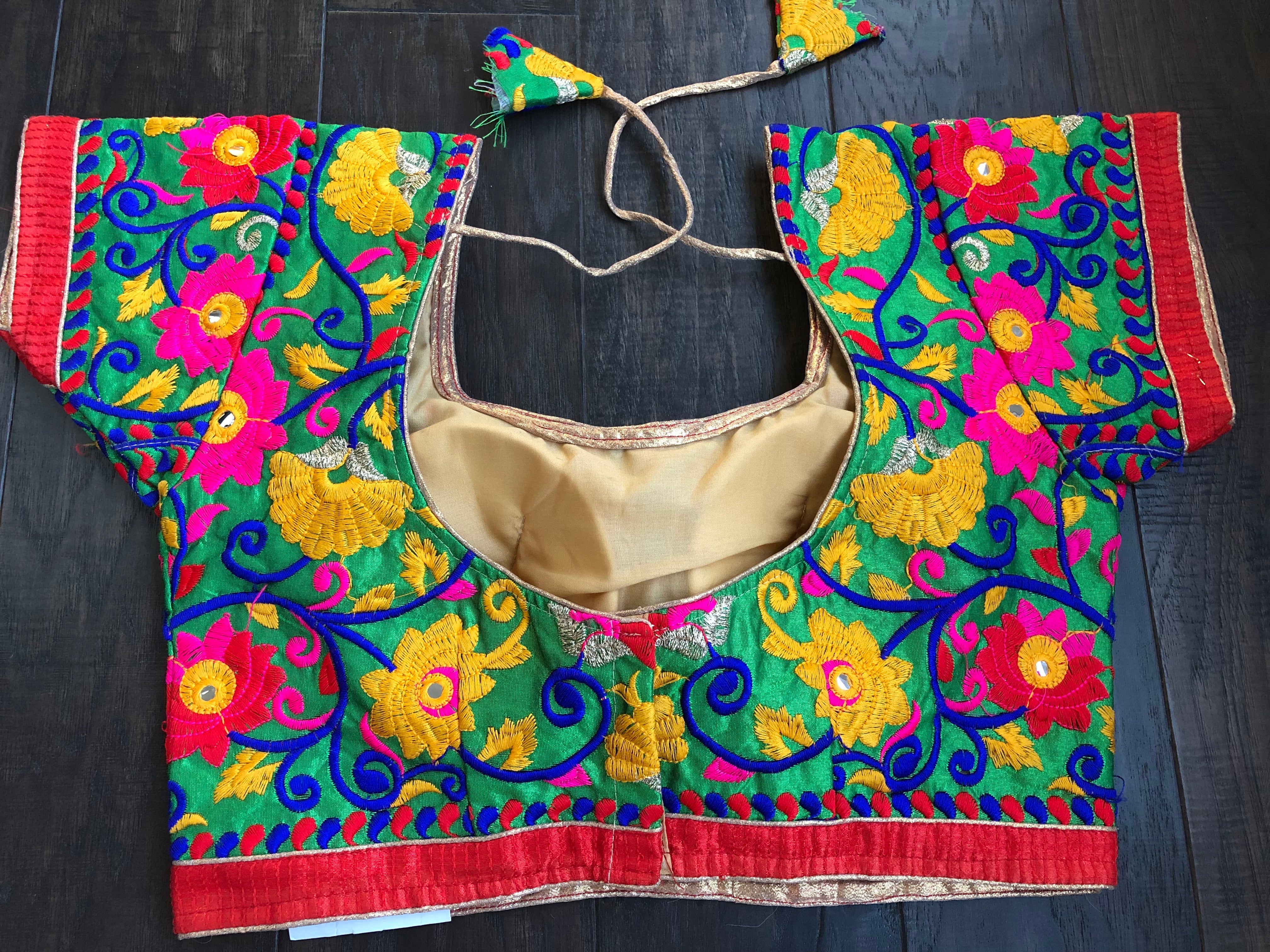 Designer Blouse - Multi Color Embroidered 1