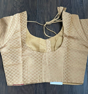 Designer Blouse - Beige Tan