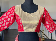 Designer Blouse - Red Brocade