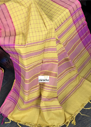 Cotton Handloom - Ochre Yellow