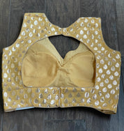 Designer Blouse - Golden Yellow
