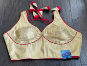 Designer Blouse - Golden Brocade