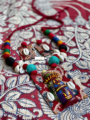 Jewelry Set - Multi Color Kalamkari