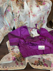 Designer Blouse - Purple