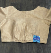 Designer Blouse - Golden Beige