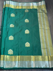 Silk Kanjivaram - Bottle Green