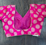 Designer Blouse - Magenta Pink