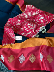 Designer Blouse - Red Zari Motifs
