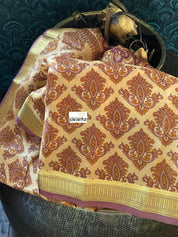 Pure Mysore Silk - Sandalwood Purple