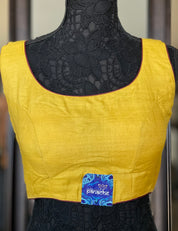 Designer Blouse - Yellow