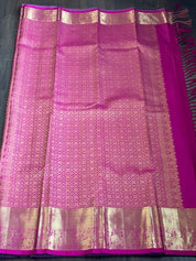 Silk Kanjivaram - Blue Dual Shaded