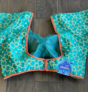 Designer Blouse - Firozi