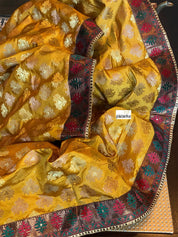 Designer Soft Silk - Golden Ochre Yellow