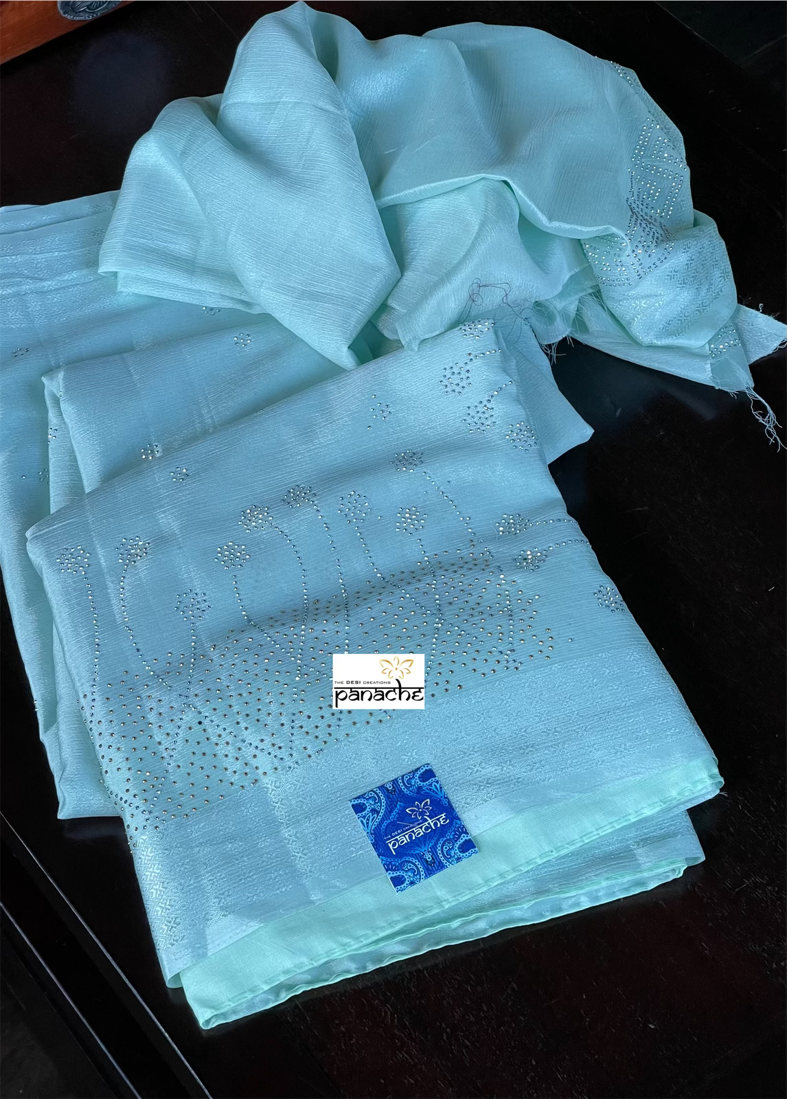 Designer Chiffon- Mint
