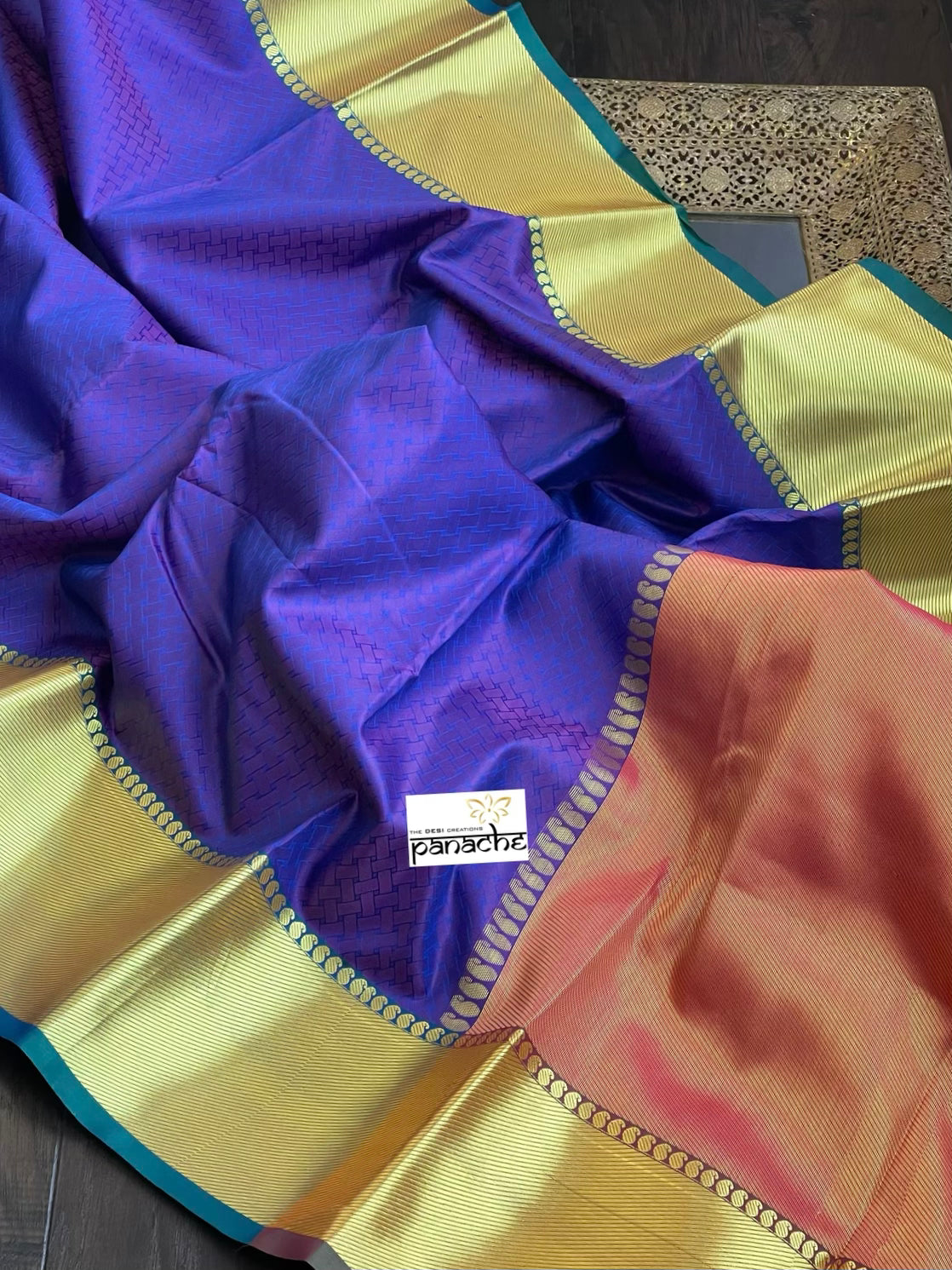 Soft South Silk - Purple Pink Tanchoi