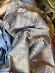 Katan Silk Banarasi - Grey Zari Woven