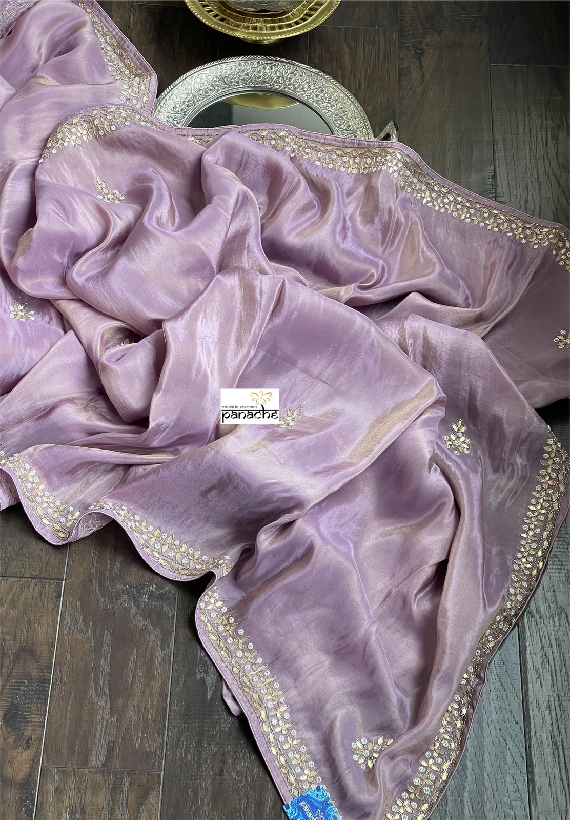 Designer Tissue Soft Silk - Mauve