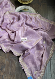 Designer Tissue Soft Silk - Mauve