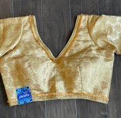 Designer Blouse - Gold Color