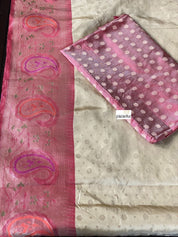 Katan Silk Banarasi - Golden Sandalwood Maroon Paithani