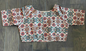 Designer Blouse - Pale Pink Floral