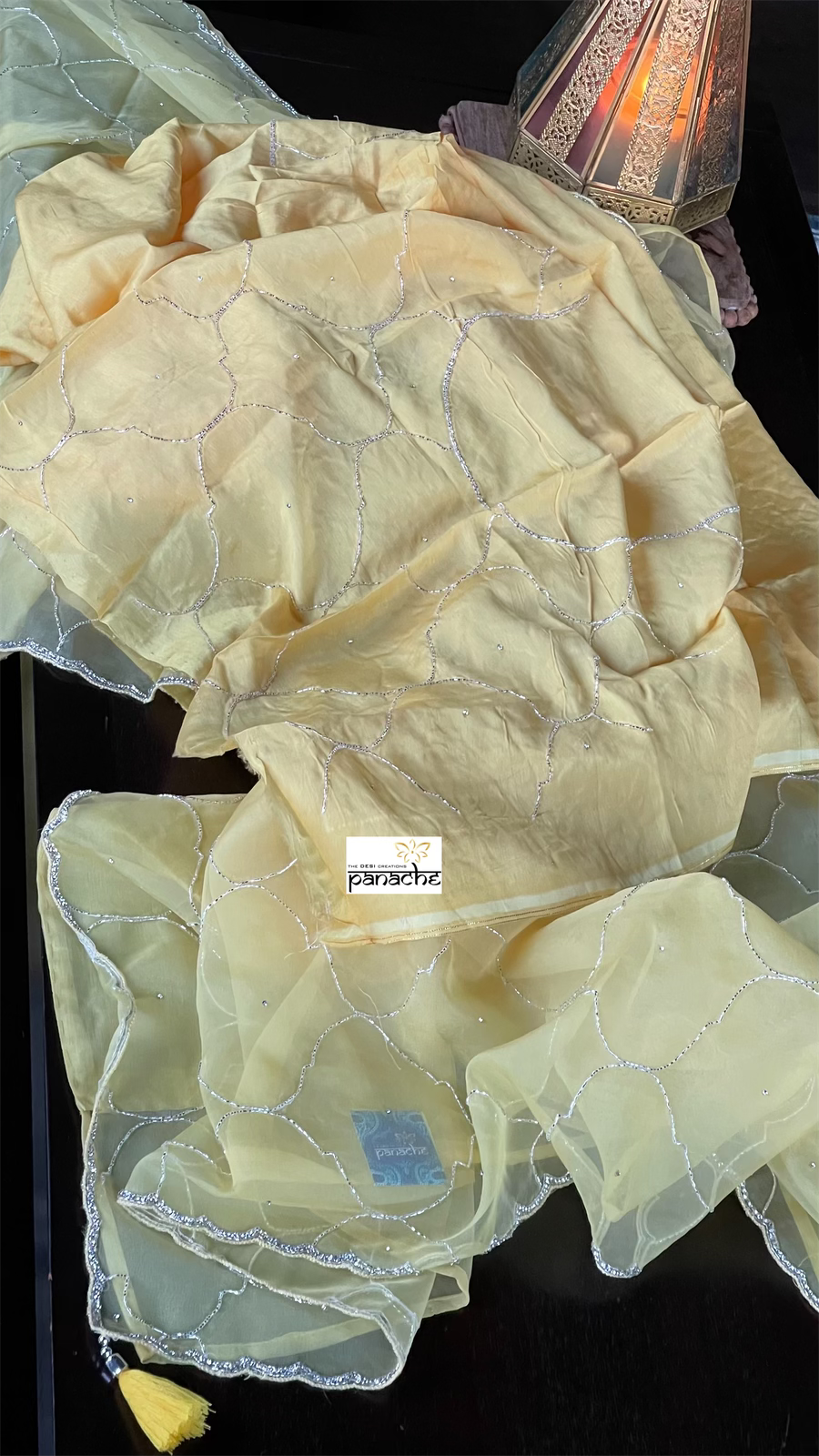 Designer Organza - Yellow