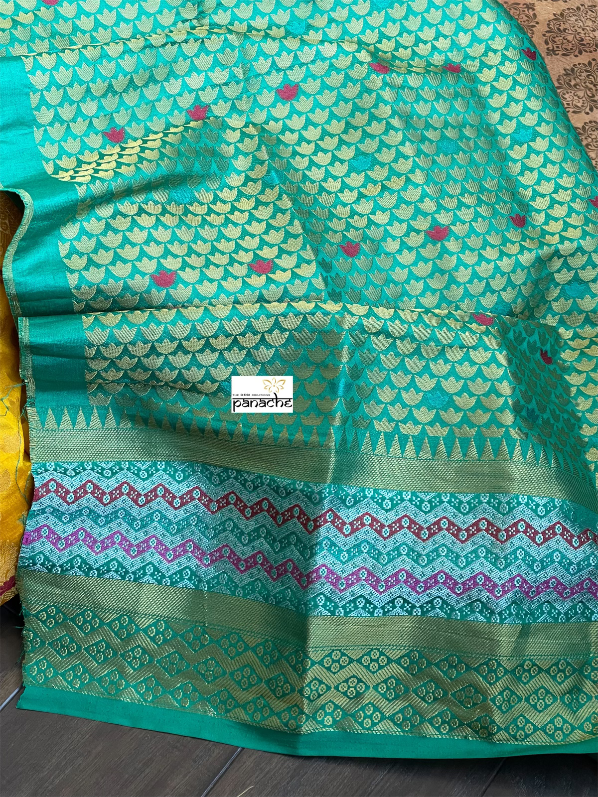 Soft Silk Kanjivaram - Orange Yellow