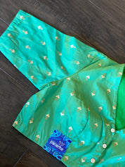 Designer Blouse - Green Dual Shaded