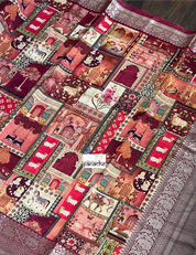 Heritage Silk Banarasi - Maroon