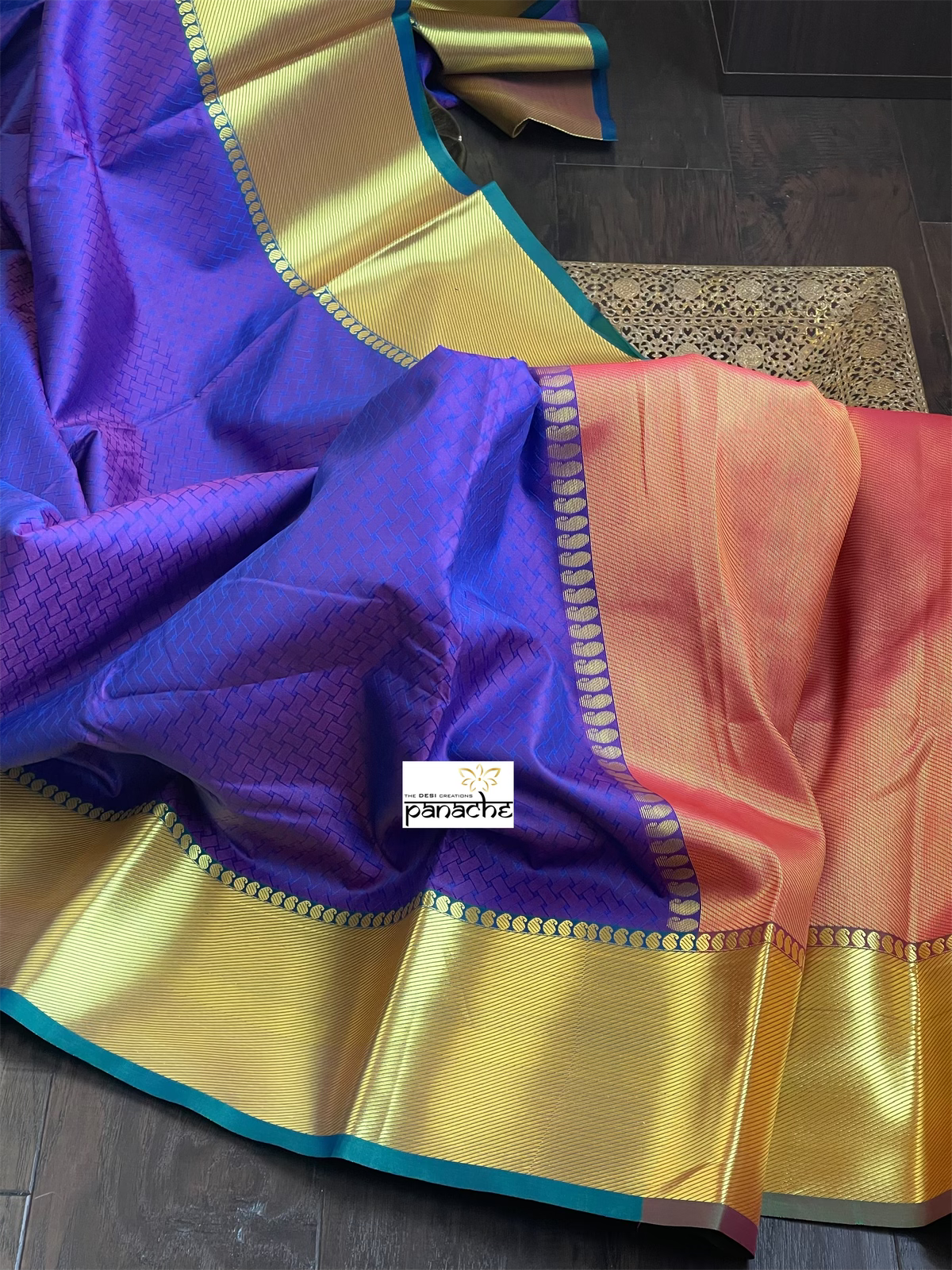 Soft South Silk - Purple Pink Tanchoi