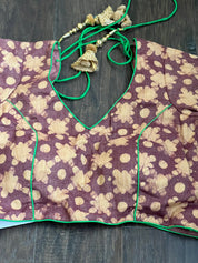 Designer Blouse - Brown
