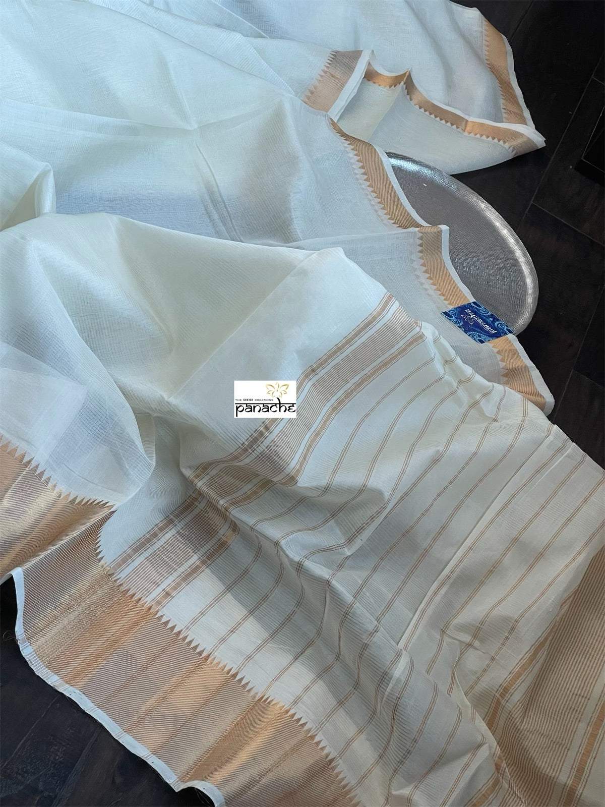 Mangalgiri Silk - Off White Cream