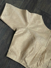 Designer Blouse - Golden Beige