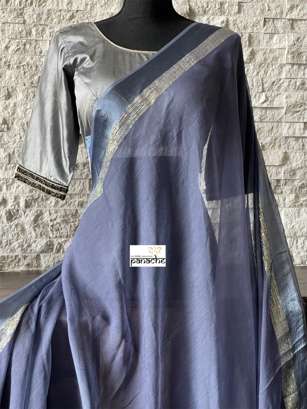 Designer Chiffon - Gray
