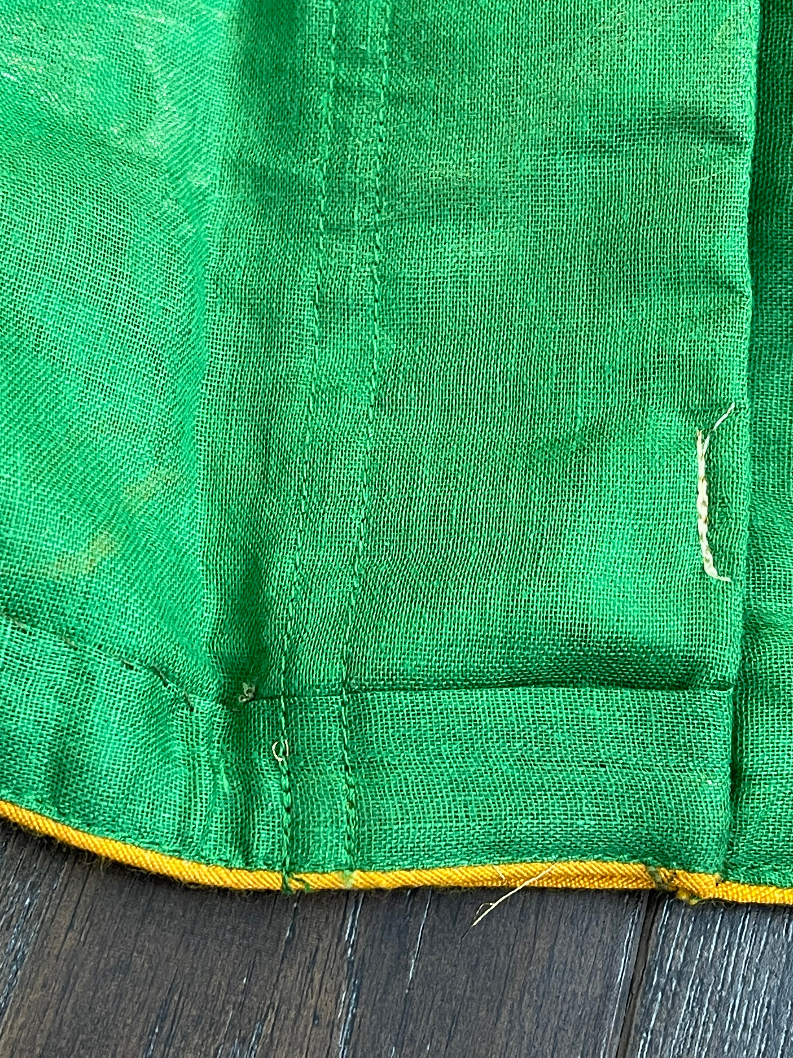 Designer Blouse - Green Blue Meenakari