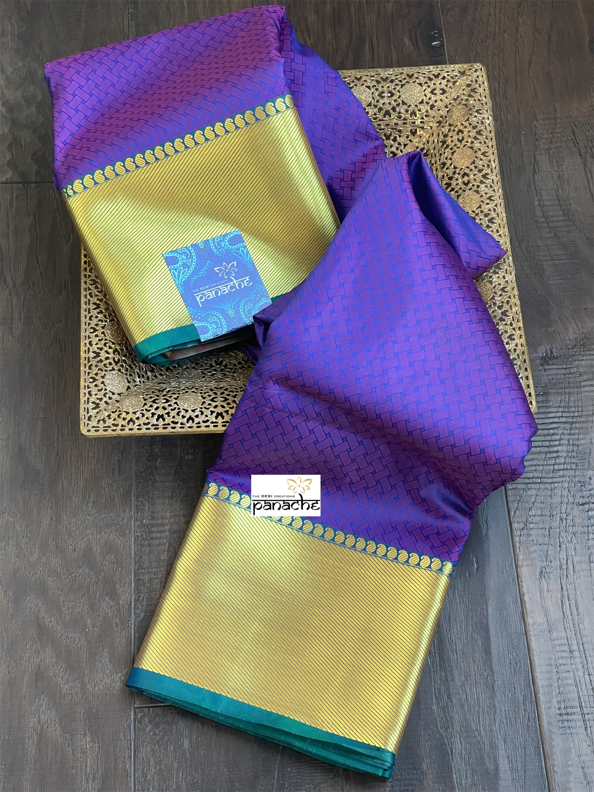 Soft South Silk - Purple Pink Tanchoi