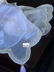 Designer Organza - Shaded Light Mauve