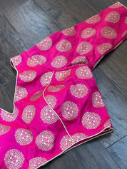 Designer Blouse - Magenta Pink