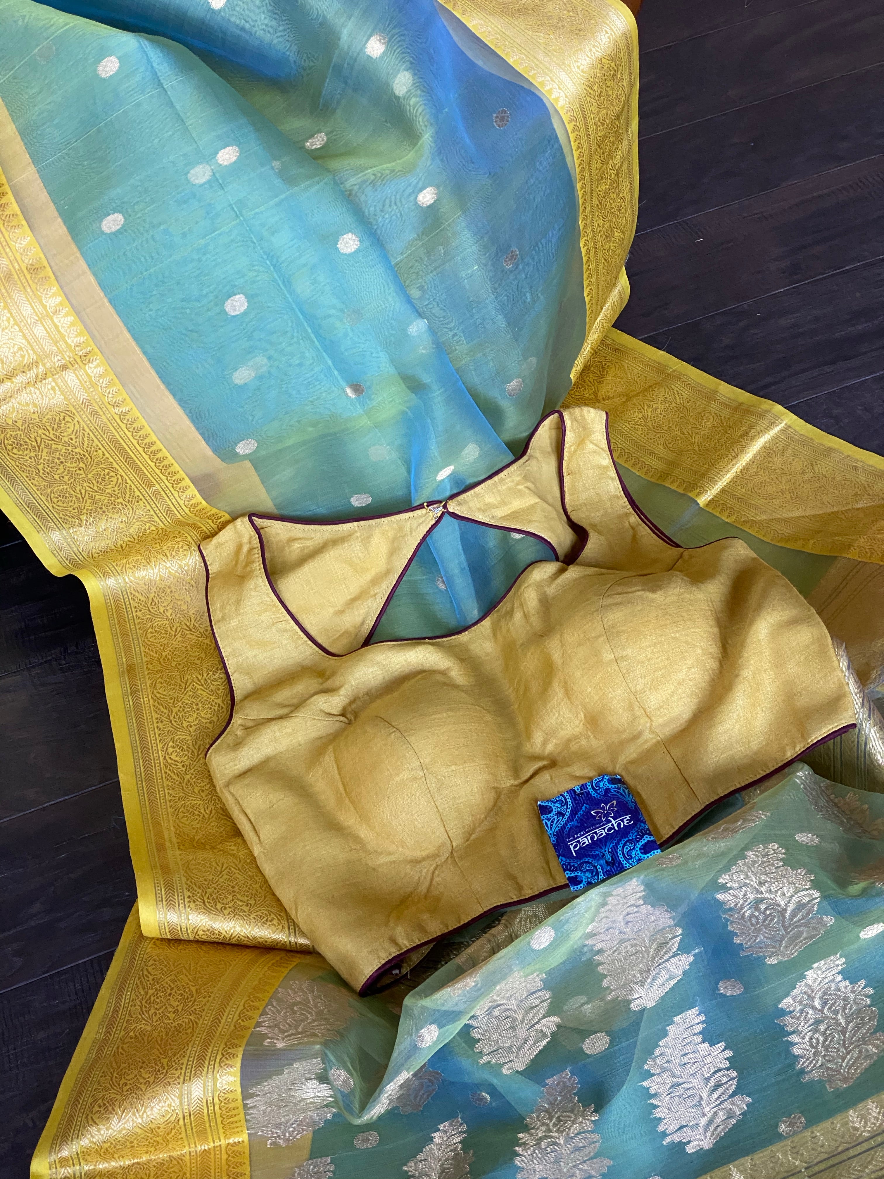 Designer Blouse - Yellow