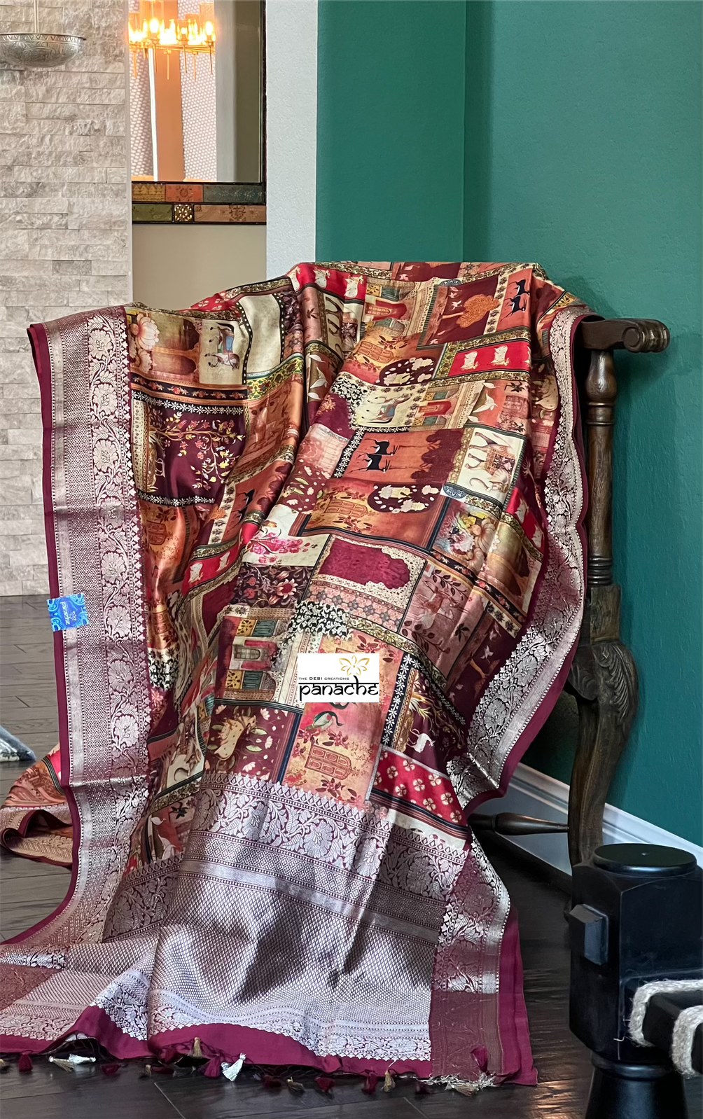 Heritage Silk Banarasi - Maroon