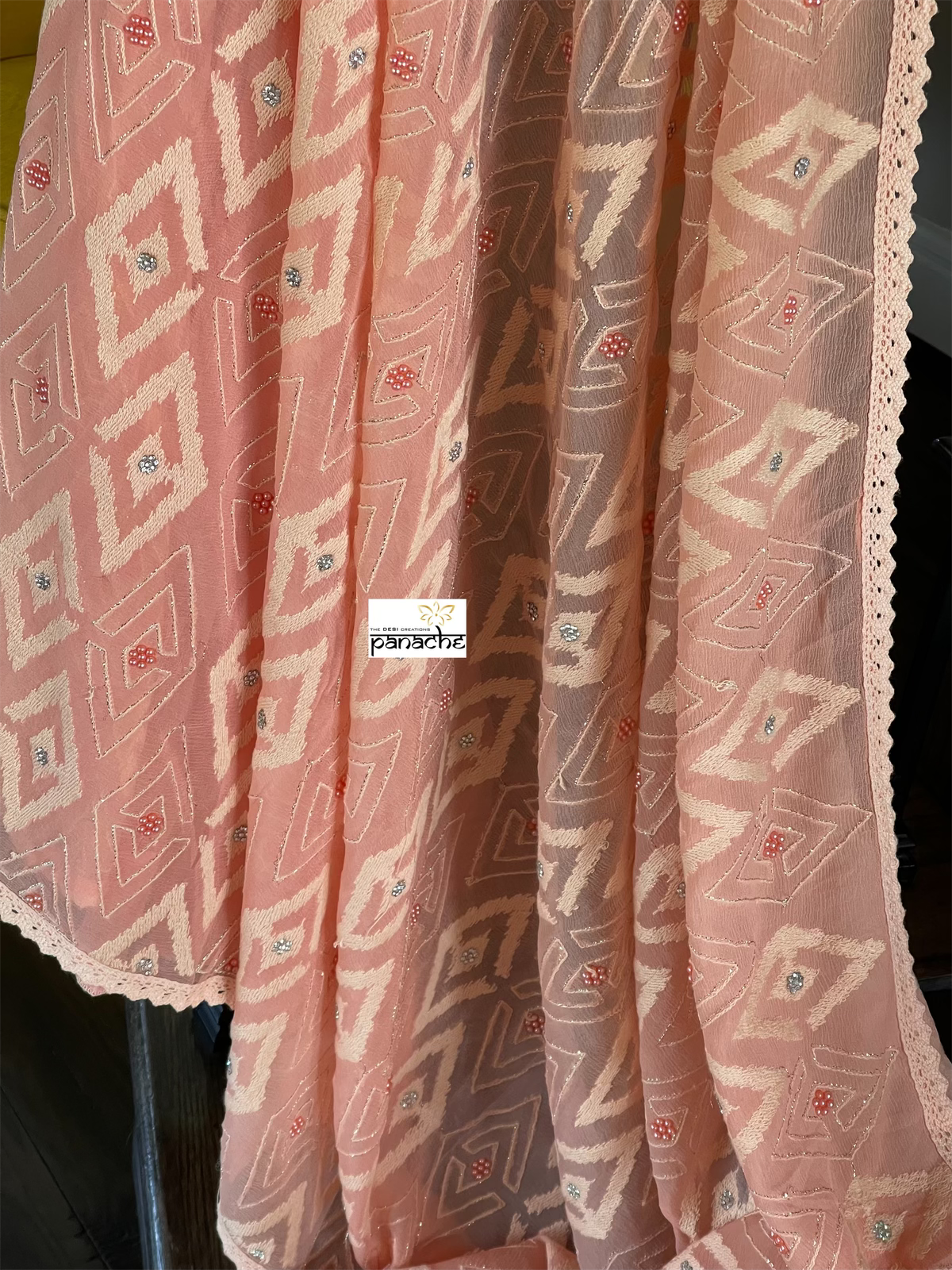 Designer Chiffon - Peach