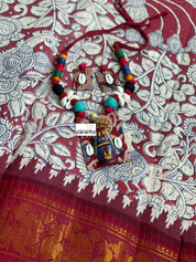 Jewelry Set - Multi Color Kalamkari