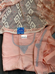 Designer Chiffon - Peach