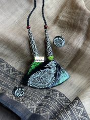Jewelry Set - Multi Color Madhubani